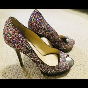 Jimmy Choo sparkly heels
